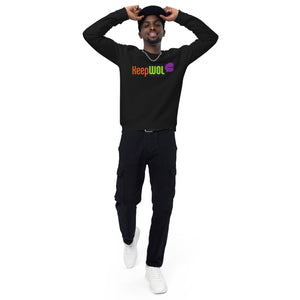 KeepWOL Unisex organic raglan sweatshirt