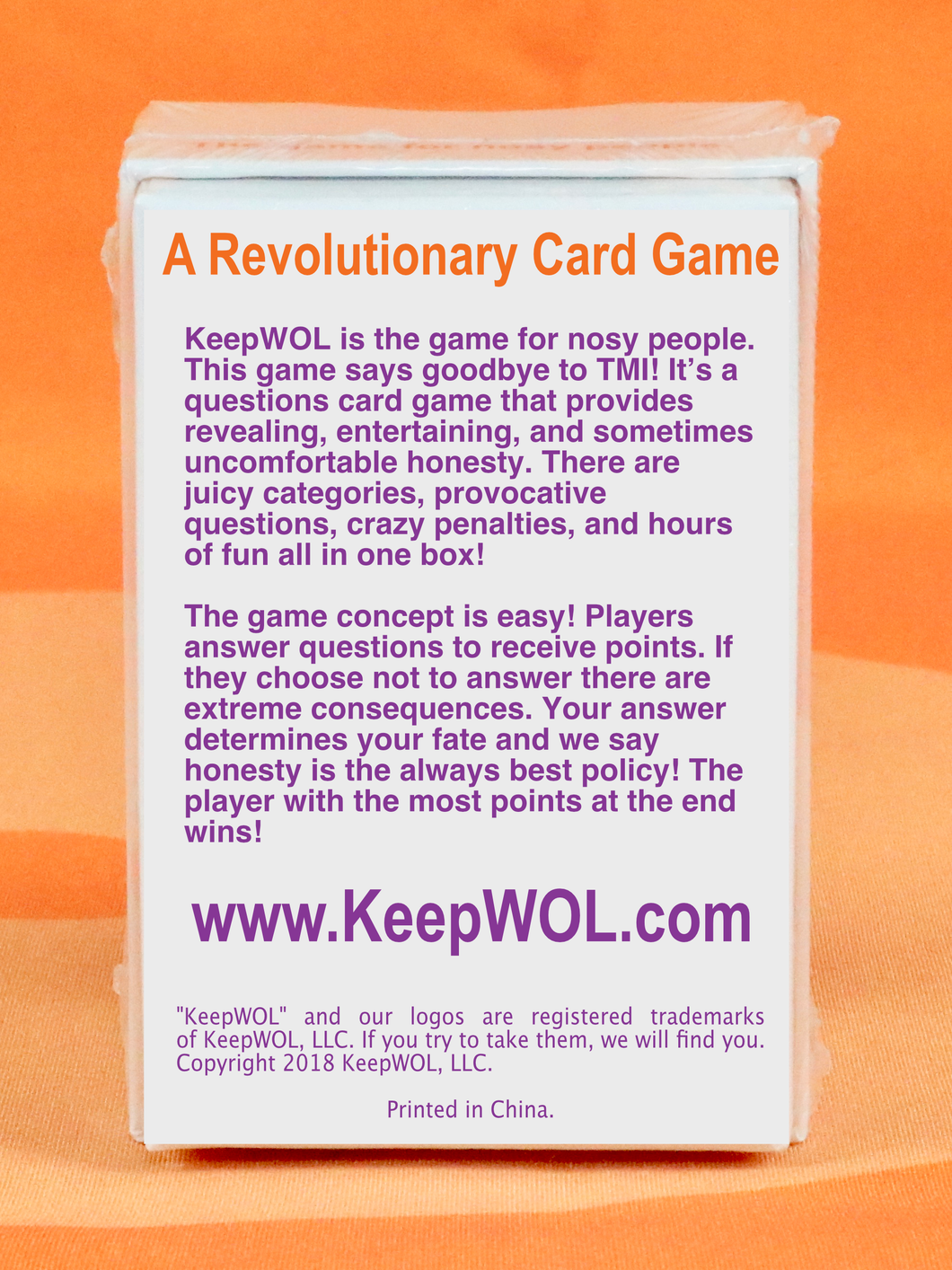 KeepWOL Flagship Game